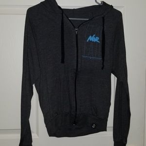 Flag Nor Fail zip-up hoodie.